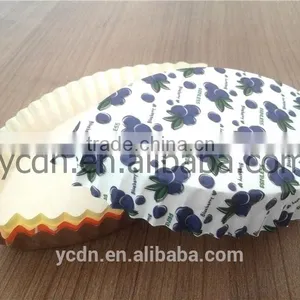 Tree Leaf Shape Greaseproof Paper Muffin Cake Cup for Packing thumbnail-2