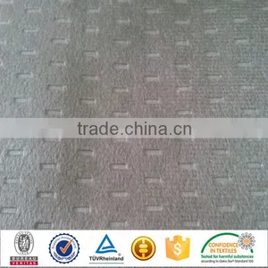 Car Interior Plaid Pattern Embossed Velour Embossed Textile Fabric thumbnail-5
