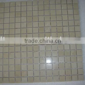Marble Mosaic, Mosaic Tile, Beige Marble Mosaic, Mosaic thumbnail-1