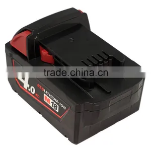 4.0Ah M18 XC Red Li-ion Battery Milwaukee 18v Tool Combo Kit For 48-11-1820 1828 1815 1828 1840 thumbnail-4