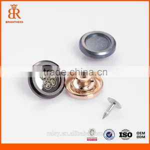 Fashion Clothes Metal Buttons Decorative Buttons Crystal Button Headboard thumbnail-1