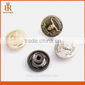 Fashion Garment Metal Button Womens Clothing Sewing Buttons Shank Buttons thumbnail-1