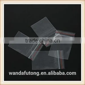 Wholesale Zlb-136 Jewelry Ziplock Zipped Lock Bag 7x10cm Reclosable Plastic Poly Clear Bag thumbnail-1