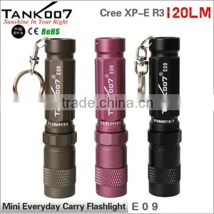 Red Flashlight Lens Cree Led Flashlight TANK007 E09 thumbnail-1