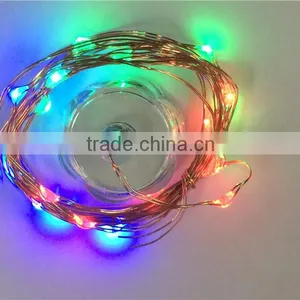 Battery Powered 7ft 20 LEDS Copper Wire Ultra Thin String Wire Starry LED Fairy Lights Lamp thumbnail-1