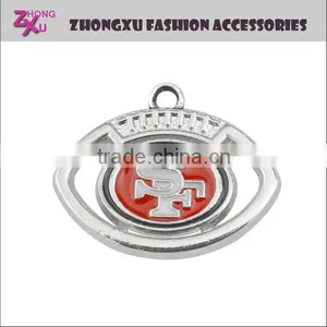 New Custom Popular Metal NFL American Football Team San Francisco 49ers Pendant Charms thumbnail-1