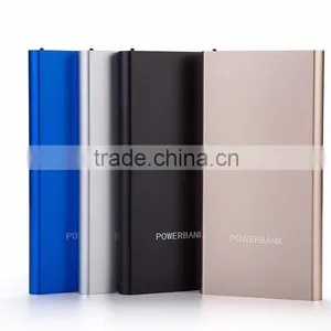 Custom Logo Ultra Thin Mobile Power Bank 10000mah Real Capacity thumbnail-2