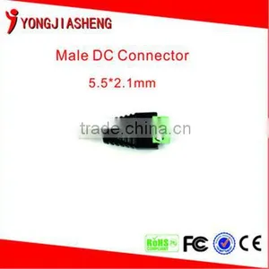 High Quality 2.1mm dc Power Male Jack Connector for Cctv Camera Quality Choice thumbnail-1