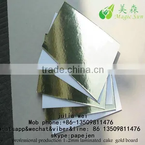 Grey Card Board Pasted Gold Card Board for Cake Board and Boxes thumbnail-2