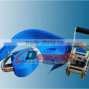 3000kg x 12m Ratchet Strap EN12195-2 TUV GS Standard thumbnail-1