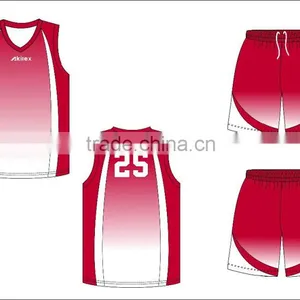 Custom 2016 New Design Cheap Basketball Jersey With OEM Service thumbnail-1