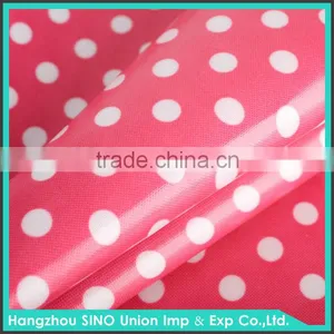 Wholesale Fabric Distributor Strong Tensile Pvc Back Polyester Soft Fabric Transparent thumbnail-1