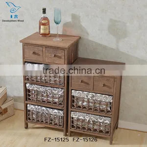 Antique Style Bedroom Furniture Nightstands thumbnail-1