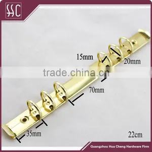 Metal Gold Folder,metal Folder Clip,metal Pen Clips thumbnail-1