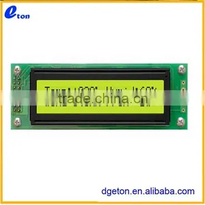 20X2 YELLOW/GREEN STN TRANSFELCTIVE DISPLAY LCD thumbnail-1