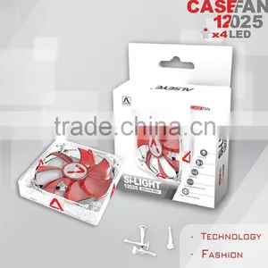 Alseye Si-Light-R Manufacture Red Computer Cooling Case Fan thumbnail-3