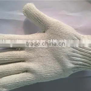 Nature White Cotton Glove ,thin Gloves ,cotton Liner Industry Gloves thumbnail-3