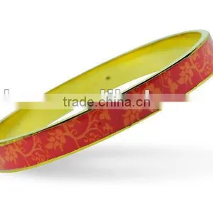 Gold Plated and Heat Printing Bangle thumbnail-1