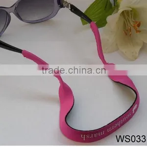Neoprene Elastic Sunglasses Retainer Strap/floating Sunglasses Strap Logo Print thumbnail-1