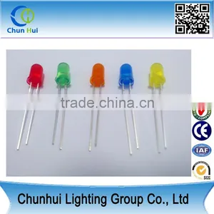 High-brightness Red Blue Green 5mm Led Diffuser Lens thumbnail-1