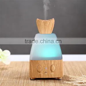 Wood Grain Ultrasonic Humidifier Atomizer Aroma Diffuser Room Air Mist Purifier thumbnail-3