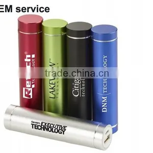 OEM Service Portable Tubular Powerbank for Corporate Gifts thumbnail-2