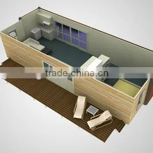 Small Prefab Mobile Office Container Modified Container House thumbnail-1