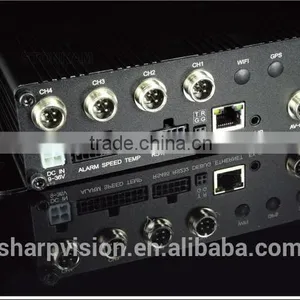720P HD Video Quality 4 SD Card Supported School Bus Mobile DVR thumbnail-4