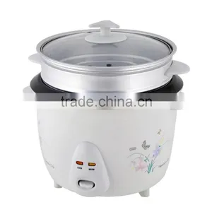 CE,CB Certification White Outer Shell Industrial Drum Rice Cooker thumbnail-1