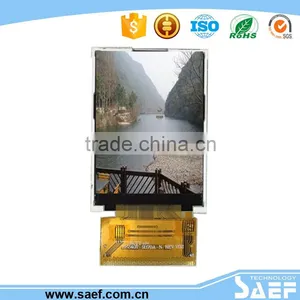 2.4 Inch MPU Interface Lcd Screen in China Lcd tv QVGA 240x320 Normal Viewing Angle TFT With TP thumbnail-3