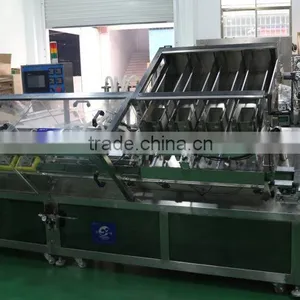 Full-automatic Facial Mask Plastic Bag Filling Sealing Machine thumbnail-1