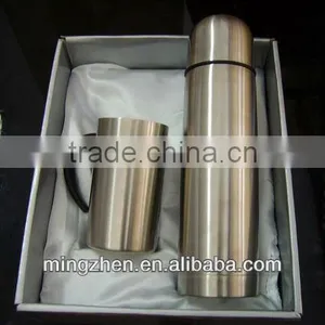 Vacuum Flask Gift Sets and Coffee Mug in Color Gift Box thumbnail-1