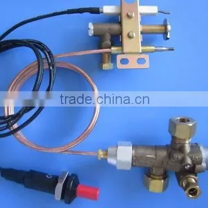 Hot Sale Industrial Brass Thermocouple Gas Detector With Shut-off Valve With Pilot Igniter thumbnail-1
