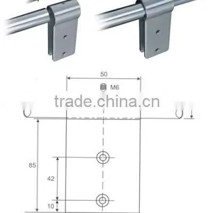 Upper Panel Holder/Toilet Cubicle/washroom Partition thumbnail-1