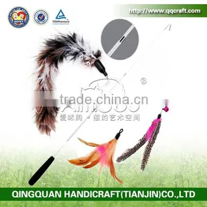 16Years Factory Cat Catcher Teaser Wand With Mouse Cat Toy - Interactive Cat Wand thumbnail-1