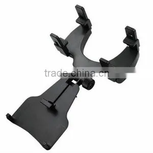 Universal Car Rear View Mirror Bracket Mount Holder for 4-6.3 Inch Smartphone / Car Rearview Mirror Holder / Car Phone Holder thumbnail-6