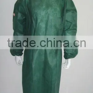 Non-woven Medical Dispsable Green Surgical Gown thumbnail-1