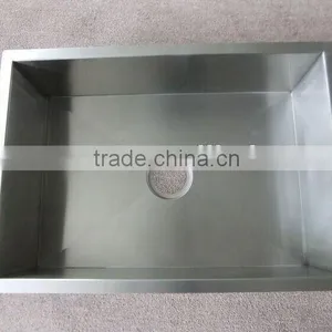 Single Bowl Stainless Steel Hand-made Kitchen Basin GR-Z7843 thumbnail-1