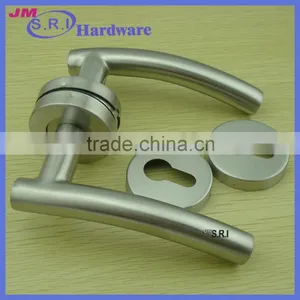 304 Stainless Steel Entrance Door Handle , Tubular Door Handle Made in China Manufacturer thumbnail-4