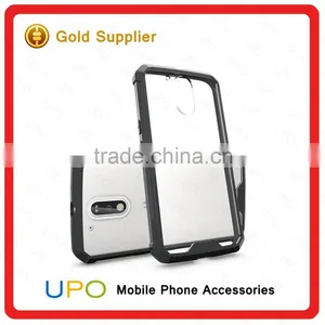 [UPO] High Quality 2 in 1 Hybrid TPU Plastic Soft TPU Shockproof Transparent Mobile Phone Case for Moto G4 Plus thumbnail-6