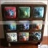 Wooden Chest of Drawers Spice Box | Antique Wooden Spice Box. thumbnail-1
