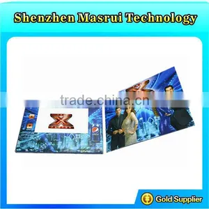 4.3 Inch LCD Screen Video Greeting Card / Digital Business Card / Video Flash Card thumbnail-1