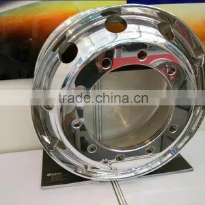 Hot Forged Aluminum Truck Rim 22.5x8.25 17.5x6.00 thumbnail-3