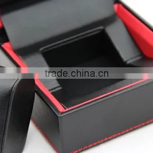 Luxury Black Leather Watch Box for Men thumbnail-3
