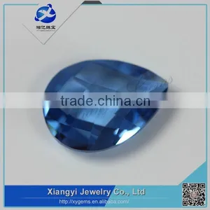 China Good Quality Turtle Cut Pear Shape Spinel Bead Gemstone for Silver Jewelry thumbnail-2
