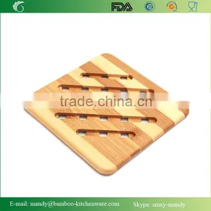Bamboo Cup Mat,Bamboo Coaster,Bamboo Placemat thumbnail-1