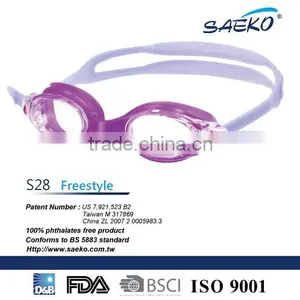 Freestyle - High Quality Woman Sport Wide Vision Swimming Goggles thumbnail-1