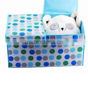 2012 Newest Design Foldable Decorative Storage Box for Bedroom thumbnail-1
