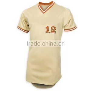 Wholesale Jersey Baseball Chothes Plain Dyed Baseball Chothing Good Quality Baseball Chothing thumbnail-2