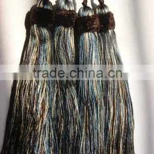 Key Tassels Fringe Trim Drapery Drapery Tassel thumbnail-1